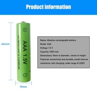 Rechargeable Battery AAA 1.5V 2100mAh 100% Original Legit Triple A Alkaline Rechargeable Batteries W