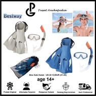25020 Bestway Snorkel Set Meridian - Snorkeling Goggles - Bestway 25020