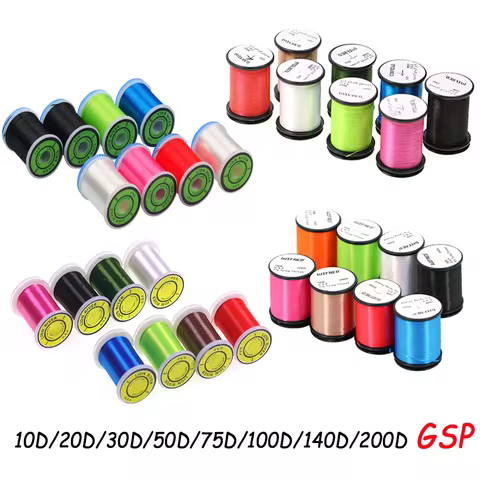 10D/20D/30D/50D/75D/100D/140D/200D GSP High Tensile Polyethylene Floss Line Dry/Wet Fly Saltwater St