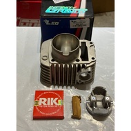 LEO WAVE125 RACING BLOCK 66MM 4 VALVE FULL SET WITH PISTON BLOK RACING WAVE125 4 VALVE