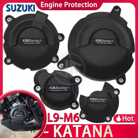 For SUZUKI KATANA L9 M0 M1 M2 M3 M4 M5 M6 Motorcycle Accessories GB Racing Secondary Engine Protecti