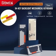 GAMEN TITAN 7 MECHANICAL 94 KEYS KEYBOARD [RGB LIGHT LINEAR SWITCH] OFFICIAL WARRANTY