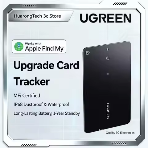 UGREEN FineTrack Slim Duo Smart Item Tracker IOS System Compatible With IOS Global Tracking 5 Years 