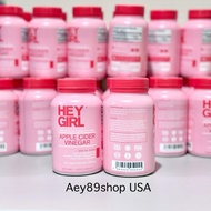 Apple cider vinegar Hey girl ปริมาณ 2160mg ขนาด 120 แคปซูล
