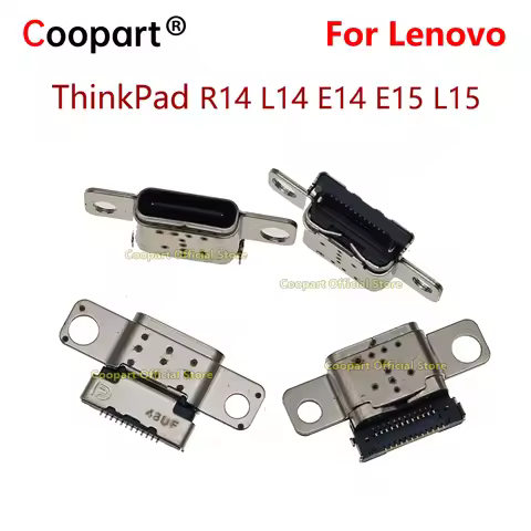 Type-C USB DC Power Jack Connector For Lenovo ThinkPad R14 L14 E14 E15 L15 Gen2 Charging Socket Port