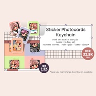 Haechan Sticker Photocards Inspired Keychain by Haetbyulbit