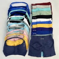 2026 New soft and comfortable fit;Dfyne Seamless Yoga Set - Impact Scrunch Workout Shorts & Halter S