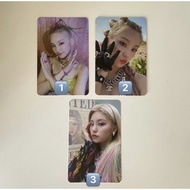 Itzy Not Shy Photocard Yeji