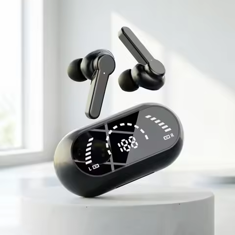 X65 TWS Wireless Earphone Bluetooth 5.3 Headphones Sport Gaming Headset Noise Reduction Earbuds Bass