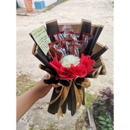[MURAH & COMEL] Bouquet Coklat Cloud 9 Bajet – Hadiah Kejutan Mesra Poket