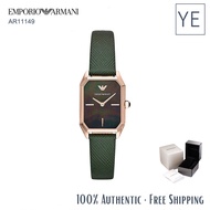 Emporio Armani AR11149 Classic Rectangular Quartz Leather Strap Women WatchArmani watch Armani