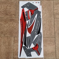 Yamaha RX135 ( 7 ) V1 Body Sticker BLACK