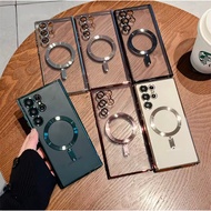 355.Camera Protector Case With Camera Lens Rechargeable Magnetic For Samsung Galaxy S23 S22 Ultra S2