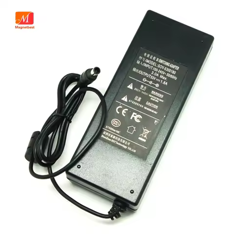 AC DC Adapter Charger For DAHUA 53V 1.8A 95W 6.5x4.4mm SOY SOY-5300180 POE Switching Power Supply Ad