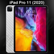ฟิล์มพลาสติก ป้องกันรอยหลังเครื่อง ลายเคฟล่า ไอแพด โปร11 (2020)  Kevlar Back Screen Protector Film For iPad Pro 11 (2020) (11.0").