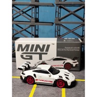 MINI GT 630 PORSCHE 911 GT3 RS WITH PRYO RED UNSEALED