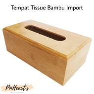 IMPORTED BAMBOO TISSUE HOLDER - BAMBOO TISSUE BOX | BAMBOO TISSUE BOX