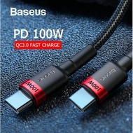 Cáp sạc nhanh Baseus Type C To Type C Cafule Hổ Trợ PD 100w / Quick Charge 3.0 Chính hãng - Bảo hành