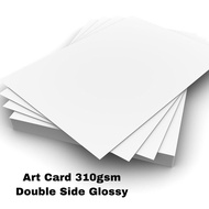 [Readystock] Double Side Glossy Art Card Paper 310gsm (For Laser Printer)