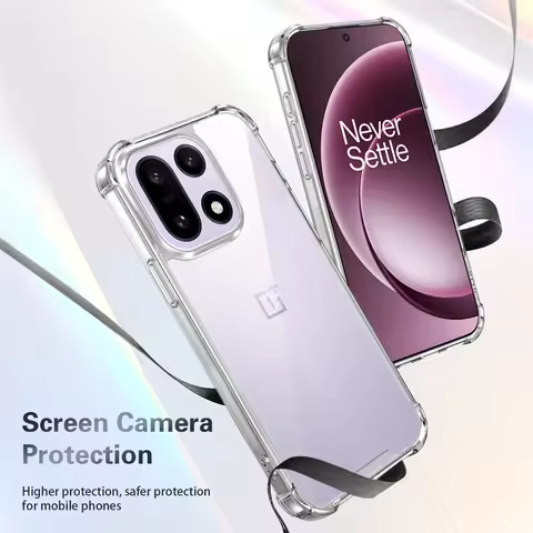 Transparent Phone Case For OnePlus 15 13 12 11 9 8 7 6 6T 7T 8T 9R 10R 11R 12R 13R 13T 15R Nord 2 CE