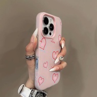 Aesthetic Love Simple Casing hp Redmi C71 13X 15C F7 C85 15T M7 Plus 13C A5 14C C75 C65 Note 14 Cute