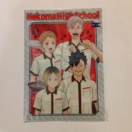 日版！全新！ 排球少年 X Coco's Coco 壹番屋 聯乘 音駒高校 孤爪研磨 黑尾鐵郎 夜久衛輔 灰羽列夫 A4 文件夾 File