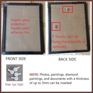 Solid wood picture frame wall poster mounting frame 50x60cm/50x70cm