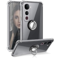 Clear Case for VIVO Y400 Pro Y29S Y29T 5G with Ring Clear Airbag Shockproof Cover for VIVO Y400 Pro 
