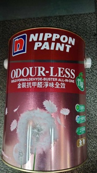 立邦油漆(白色) - 立邦金裝抗甲醛淨味全效(竹炭配方)內牆乳膠漆 5升 Nippon Paint Gold Formaldehyde-Buster Odour-less All-in-1(Bamboo Charcoal technology)