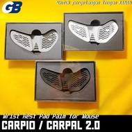- Carpio Carpal 2.0 Air Flow Silicone Mouse Wrist Rest Pad Palm Support Deltahub