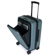 Navy Club Emerald Koper Hardcase PC - 4 Roda Putar TSA Lock - Size 20 Inch