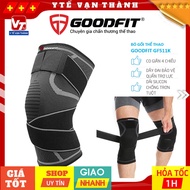 GoodFit GF511K 4-Way Stretch Sports Knee Wrap (Includes Wrap) | Knee elastic bandage -VT1252