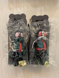 Be@rbrick Bearbrick Series 46 幪面超人 1/2號 (隱藏版)