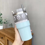 20oz/30oz Creative Fashion 304 Stainless Steel Thermos cup Travel Coffee Mug With Lid Straw Car Wate