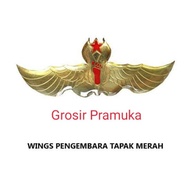 MERAH Red Tread Wings / Red Tread Pins