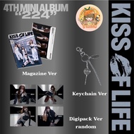 KISS OF LIFE 4th Mini Album [224] MAGAZINE/ DIGIPACK/KEYCHAIN