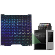 mhnwph PEC PEK Build Plate Fit for Bambu Lab H2D 3D Printer Glossy Kaleidoscope Confetti Double Side