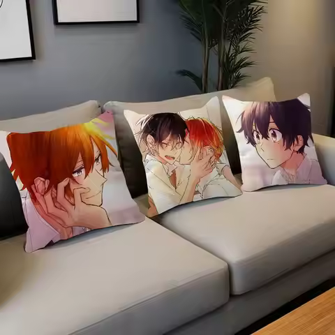 Manga SASAKI and MIYANO Pillow Gift Home Office Decoration Bedroom Sofa Car Cushion Cover case 45x45