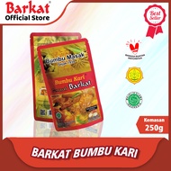 Barkat Bumbu Kari Instan Ayam Bubuk Padang/Bumbu Kari Ayam Kemasan 250 Gram Khas Sejak 1939