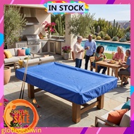 globedealwin Pool Table Cover Water Proof Oxford Fabric Billiard Protector Anti Scratch for Home Clu