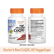 [ONHAND] CoQ10 High Absorption with Bioprene Doctor’s Best CoQ10