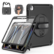 Miesherk Case for iPad Pro 13 Inch, Military Grade Heavy Duty Shockproof iPad 13 M4 Case (2024, 7th