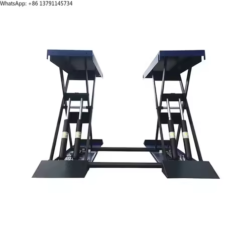 2026 sell Portable 3000kg/3500kg/4000kg 1.2m/1.4m Mid Rise Car Scissor Lifts Hydraulic 110v/220v/380