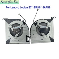 Notebook PC Cooler CPU GPU Fan For Lenovo Legion S7 16IRH8 82Y3 16APH8 82Y4 Laptop Processor Cooling