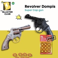 Pistol Doblis Dompis Capgun Pistol Mainan Jadul Full Besi Metal