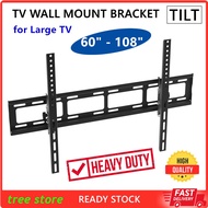 High Quality TV Wall Mount Tilt Bracket 65 - 108" LED/LCD/Plasma Tilting Support Large TV 100/98/85/82/80/75/70/65 inch