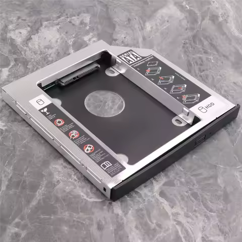 SWXF 2nd HDD SSD Hard Drive Tray Replacement for T420 T430 T510 T520 T530 W510 W520 W530, Internal L