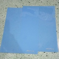 Stationery, Unicorn E 310 L shape file. BLUE