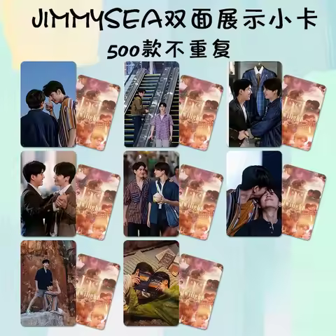 8PC/SET No Repeat Jimmysea HD Poster Thai TV Vice Versa Drama Stills Photo Picture Double-sided Prin
