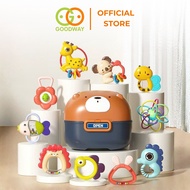 Newborn Baby toy chewing Rattle set 8 10 Piece Goodway Baby Rattle is safe for babies from 2 months 